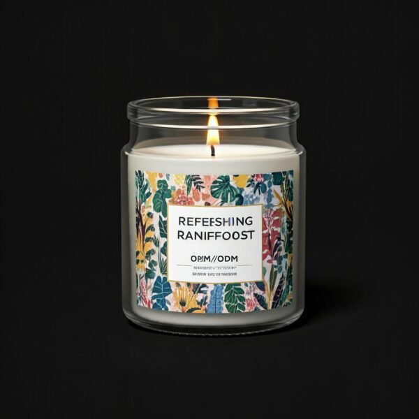 After rain forest fresh autumn and winter warm series scented candle Supplier