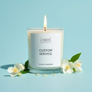 Jasmine scented candle