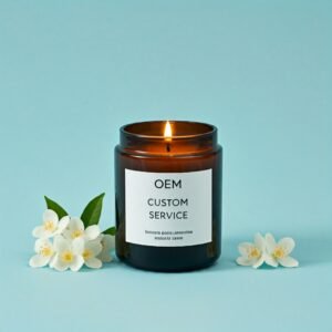 Jasmine scented candle