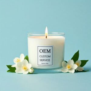 Jasmine scented candle