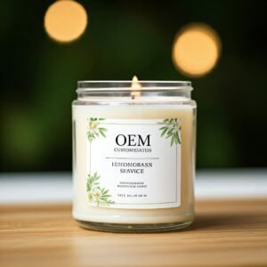 Lemongrass Herbal Scented Candle