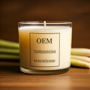 Lemongrass Herbal Scented Candle