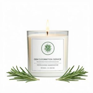 Rosemary Herb Scented Candle