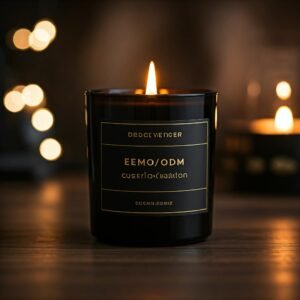 Vetiver scented candle