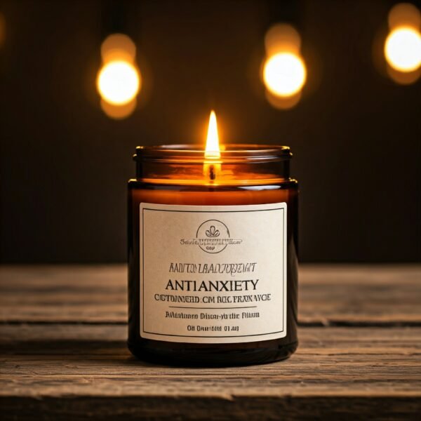 anti-anxiety aromatherapy candle