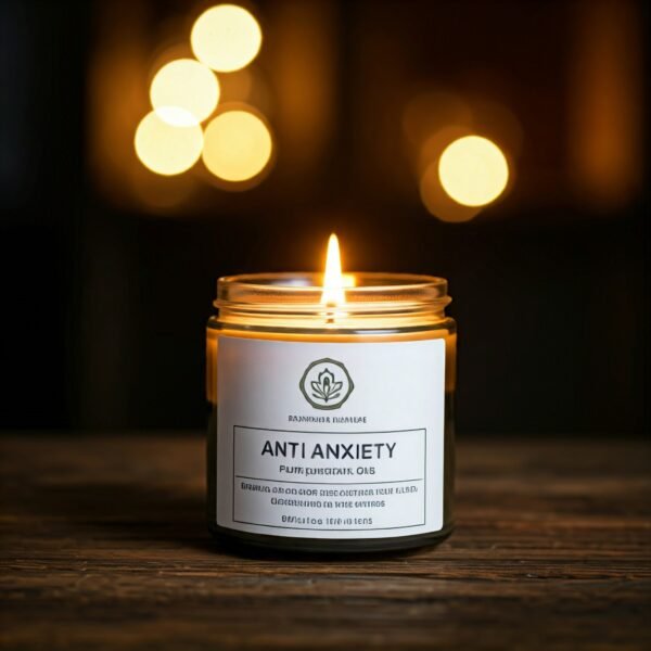 anti-anxiety aromatherapy candle