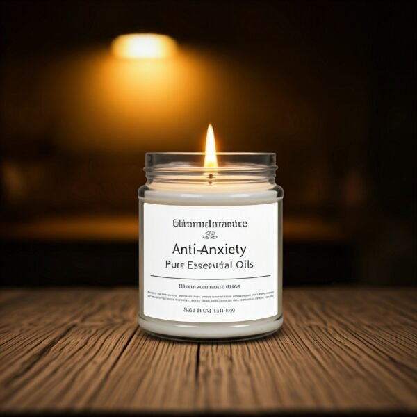 anti-anxiety aromatherapy candle