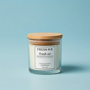 fresh air aromatherapy scented candle