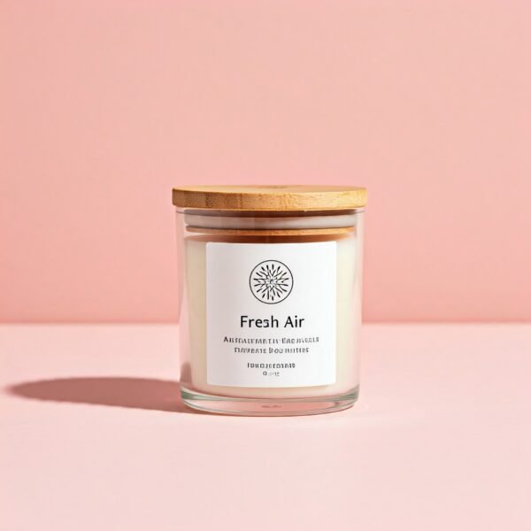 fresh air aromatherapy scented candle