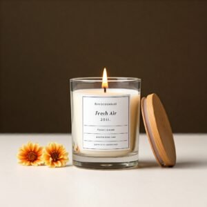 fresh air aromatherapy scented candle