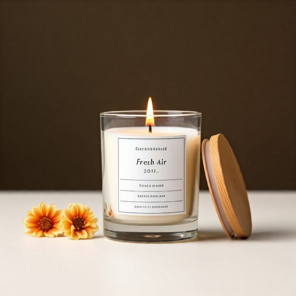 fresh air aromatherapy scented candle