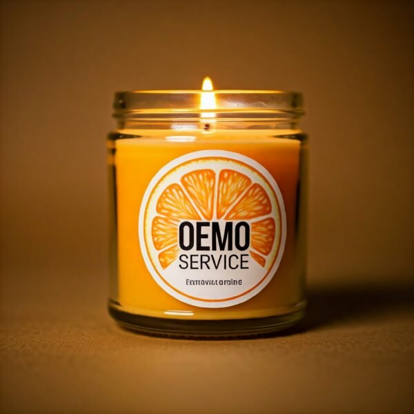 Citrus Fruit Scented Candle